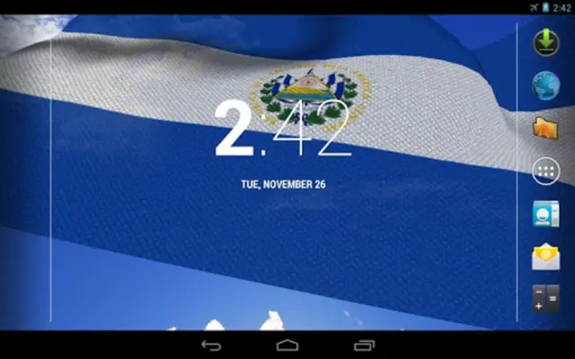 El Salvador Flag android App screenshot 1